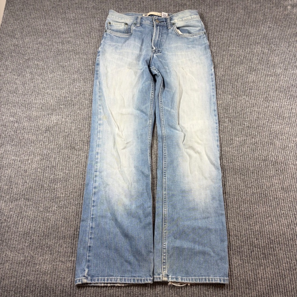 Vintage‎ Gap Jeans Men's 30x32 Boot Fit Blue Light Wash Denim Western